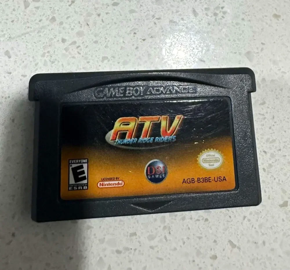 ATV Thunder Ridge Riders - Nintendo Game Boy Advance GBA, DSI Games, E, NTSC-U/C